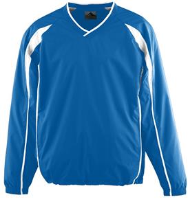 Micro Poly Color Block Pullover Youth Jacket
