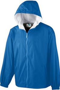 Augusta Youth Hooded Taffeta Jacket/Flannel Lined