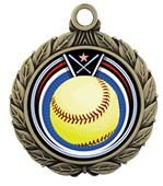 Hasty Awards 2.75" Softball Eclipse Insert Medals Hasty Awards 2.75" Softball Eclipse Insert Medals