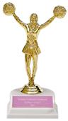 Cheerleader Figure 6" Participation Trophies Award