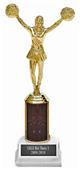 Hasty Award Cheerleader Flowing Lava Column Trophy Hasty Award Cheerleader Flowing Lava Column Trophy