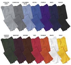 Vos Open Bottom Sweatpants W/ Adjustable Cord Lock