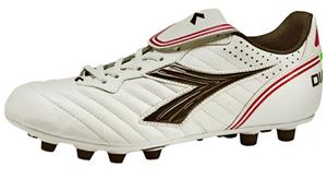 Diadora Scudetto LT MD PU Soccer Cleats - White