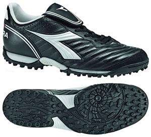 Diadora Scudetto LT TF Soccer Shoes - Black