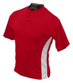 Official Issue 2 Button Mock Mesh Baseball Jersey Official Issue 2 Button Mock Mesh Baseball Jersey