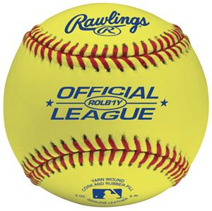 Rawlings ROLB1Y Official League Practice Baseballs