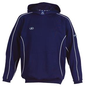 Primo Hooded Pullover Navy Sweatshirt Closeout
