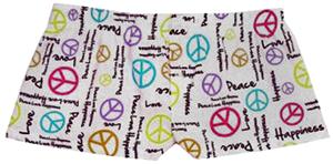Boxercraft Womens Peace Flannel Bitty Boxer Shorts