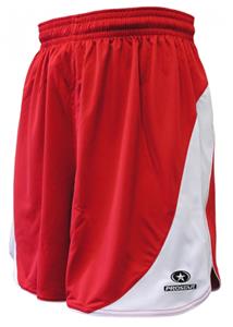 Primo Mens or Youth Red/Wt Sparta Shorts Closeout