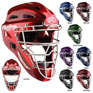 Rawlings HLCH1S Baseball Catcher's Helmets-NOCSAE