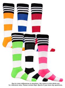 Red Lion Stripe on Stripe Athletic Socks