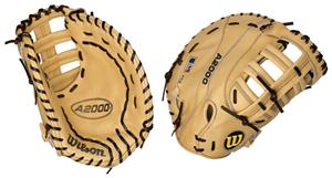 WTA2800 1613-BL Leather 1st Base Baseball Gloves