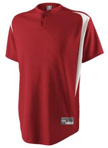 Holloway Razor 2 Button Baseball Jersey