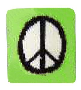 Red Lion Peace Sign Wristbands 