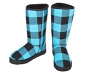 Boxercraft Plaid Flannel Outdoor Boots- SALE