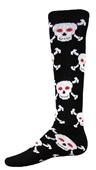 Red Lion Black Skull n' Crossbones Socks Red Lion Black Skull n' Crossbones Socks