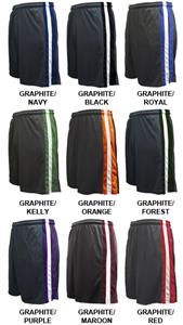 Pennant Flatback Mesh Club Shorts