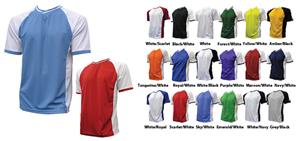 Dubes Milan Crossover V-NeckSoccer Jersey Closeout