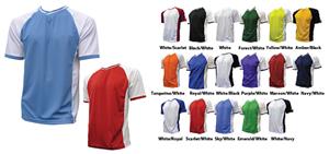Dubes Milan KIDS Crossover V-NeckSoccer Jersey C/O