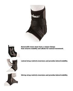 Zamst A1 Moderate Support Left Side Ankle Brace