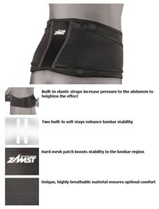 Zamst ZW-4 Light Support Thin Lumbar Belt Support