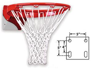 FT186ZC Heavy Duty Flex Basketball Goal Zinc Coat