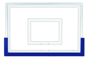 54" Recreation TuffGuard Basketball Backboard Pad