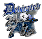 Coed Soccer "Dedicated 24/7" T-shirts Coed Soccer "Dedicated 24/7" T-shirts