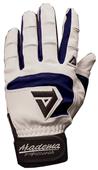 Akadema White/Navy Professional Batting Gloves Akadema White/Navy Professional Batting Gloves