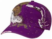 Richardson 850 Garment Washed Mothwing Camo Cap