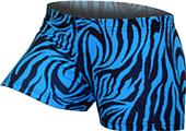 Gem Gear Turquoise Compression Zebra Prints Shorts Gem Gear Turquoise Compression Zebra Prints Shorts