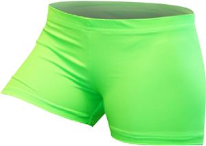 Gem Gear Compression Green Neon Shorts