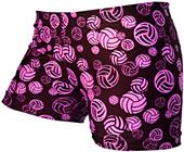 Gem Gear Volleyball Print Pink Compression Shorts Gem Gear Volleyball Print Pink Compression Shorts