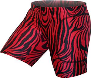 Gem Gear Red Zebra Softball Slider 5" Inseam