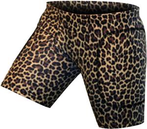 Gem Gear Brown Leopard Softball Slider 5" Inseam