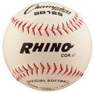 CHAMPION 12" Synthetic Leather Softballs