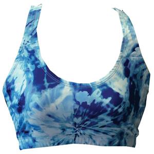 Fit 2 Win Annabelle Blue Swirl Sports Bra