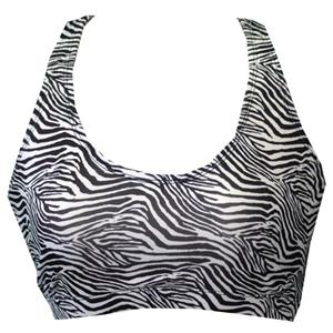 Fit 2 Win Annabelle Zebra Sports Bra