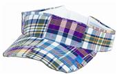 Fit 2 Win 100% Cotton Madras Visor