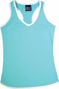 Fit2Win Villanova Dryflex Blue Racerback Jersey