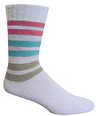 Closeout Striped Fashion Socks PAIR