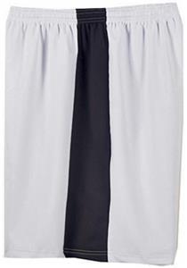 Fit 2 Win Mens Captain 8" White/Black Shorts