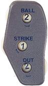 Martin Sports Baseball Umpire Plastic Indicators Martin Sports Baseball Umpire Plastic Indicators