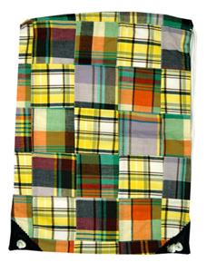 Fit 2 Win Madras Drawstring 13"x17" Backpack - MT