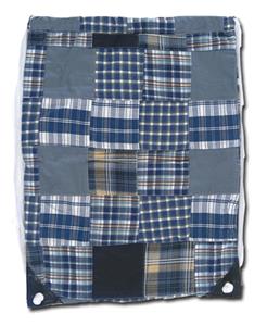 Fit 2 Win Madras Drawstring 13"x17" Backpack - MO