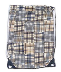 Fit 2 Win Madras Drawstring 13"x17" Backpack - MK