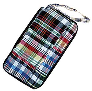 Fit 2 Win Madras Loop Wristlet Bag - MJ