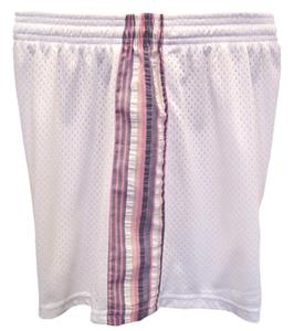 Fit 2 Win Savannah Tricot Mesh 5" White Shorts