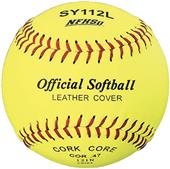 Martin Official 11" or 12" Yellow NFHS Softballs Martin Official 11" or 12" Yellow NFHS Softballs