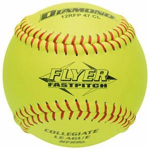 Diamond Flyer Red Stitch ASA Fastpitch Softballs